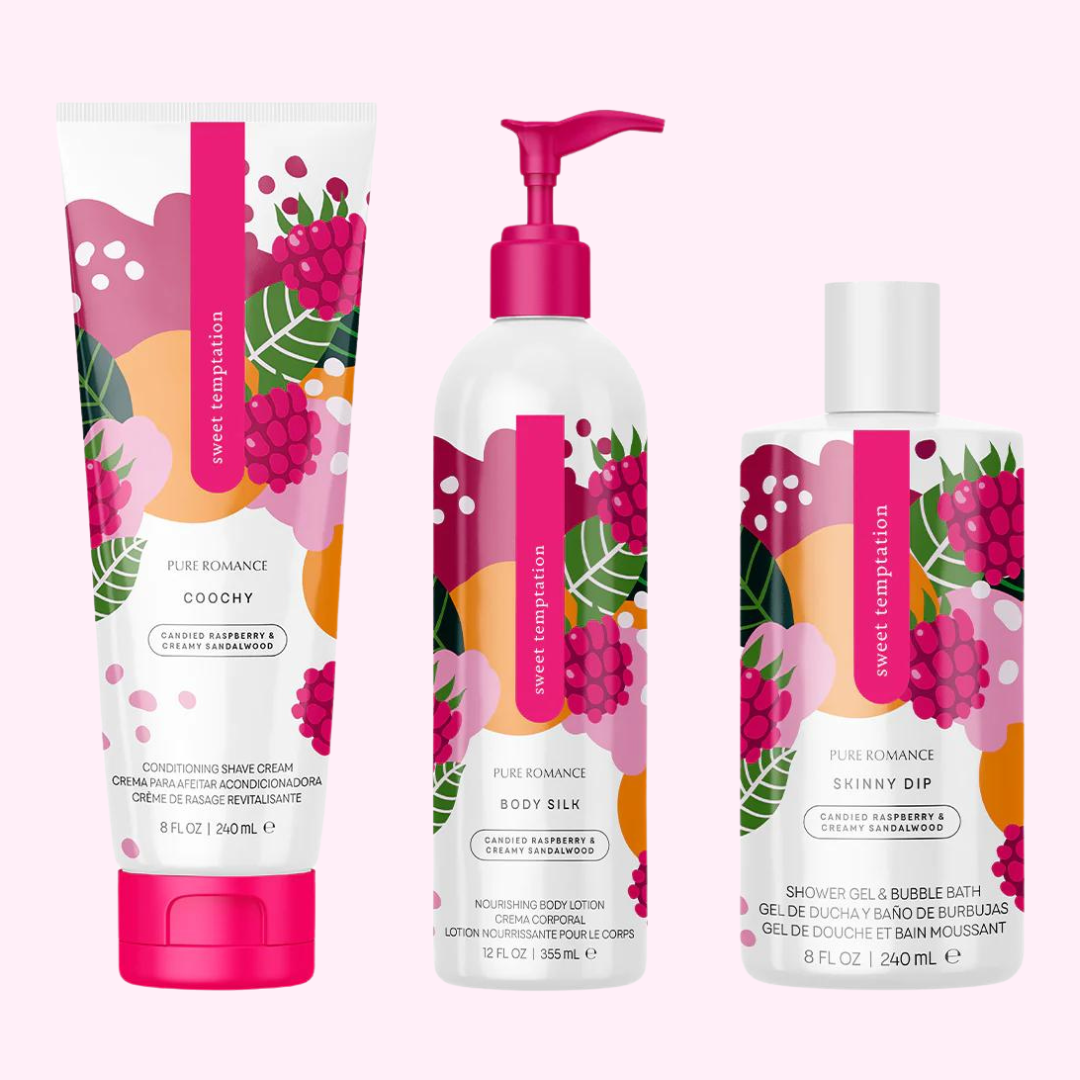 Sweet Temptation Bath Trio